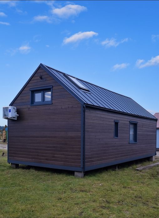 Domek całoroczny GOTOWY od ręki SUPER CENA! BOGATE WYPOSAŻENIE Stodoła