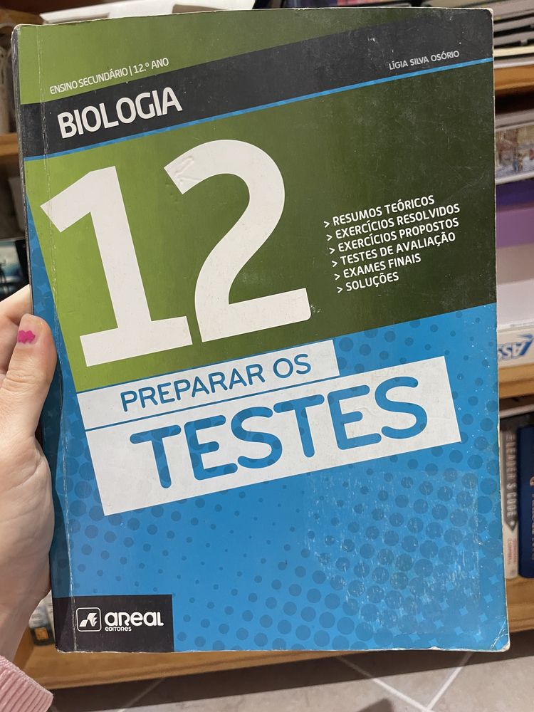 Areal, Preparar os testes 12 Biologia