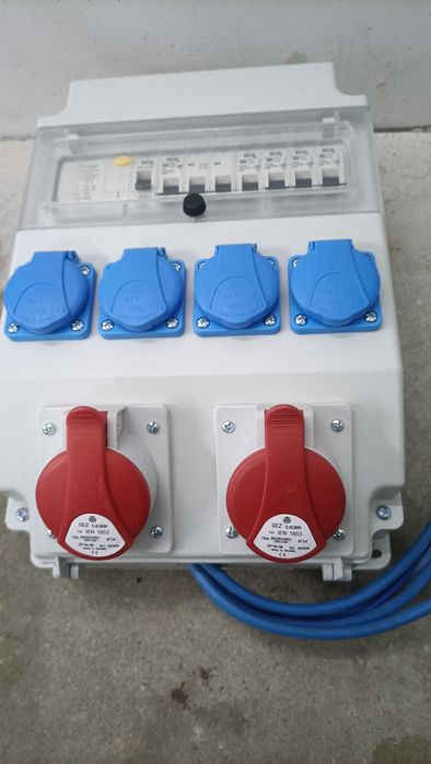 skrzynka elektryczna typ Ros11/x-23 A, IP 54 230/400 V 50Hz