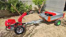Motocultivador Fort Série 280 + Frese + Atrelado