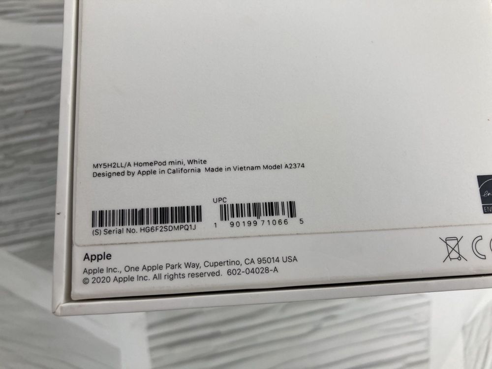 Open Box колонка Apple HomePod Mini, White,