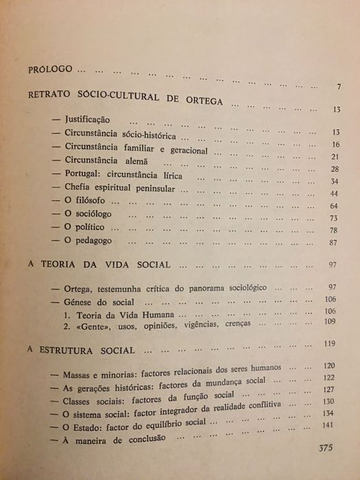 Obras de e sobre Ortega y Gasset