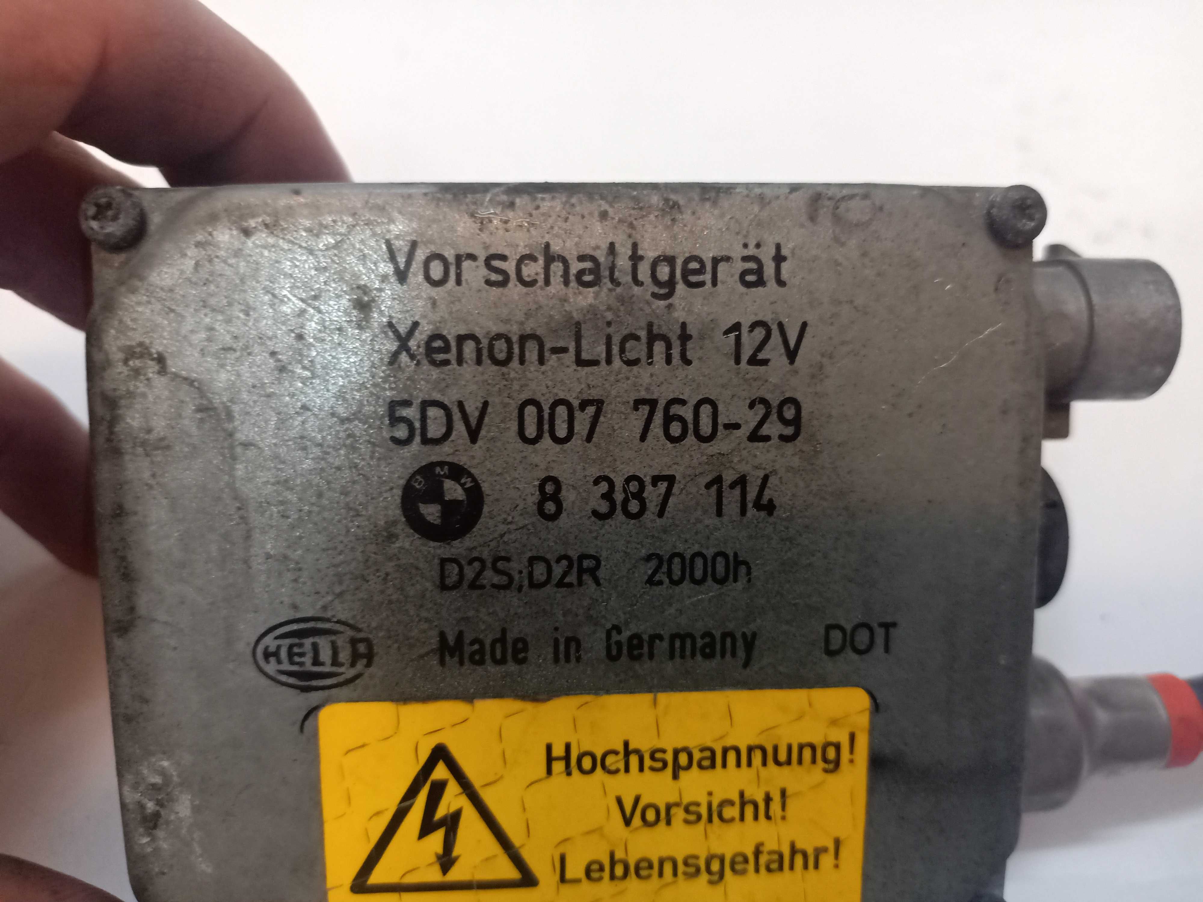Hella D2S D2R przetwornica Xenon lampy BMW Opel VW Mercedes