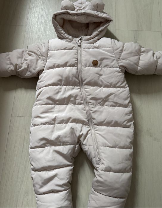 Теплий зимовий комбінезон H&M, розмір 68