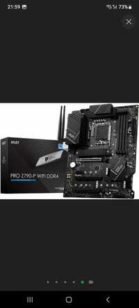 MSI Pro Z790-P Wi-Fi DDR4 +прижимная рамка на прцессор LGA 1700