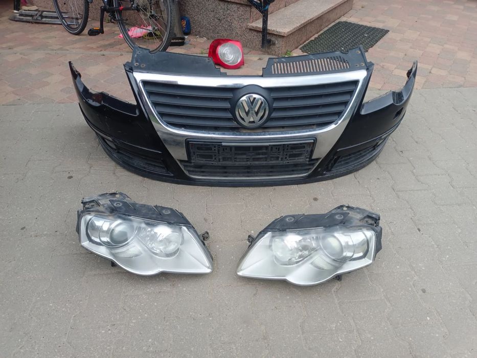 VW Passat B6 lampa prawa lewa przód przednia BI Xenon skrętny