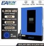 Інвертор 6.2kW 48V EASUN | СЕС + АКБ + мережа | Надійність і контроль