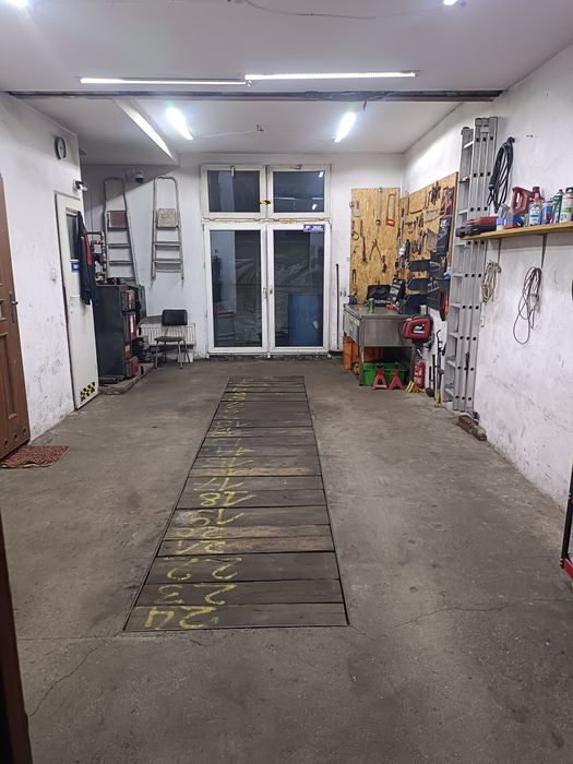 Warsztat, Garaż na godziny, kanał, samoobsługowy od 25zł/h  150/dzi