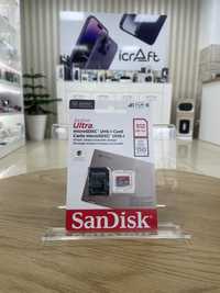 Карта пам'яті SanDisk 512 GB microSDXC UHS-I Ultra A1 + SD adapter