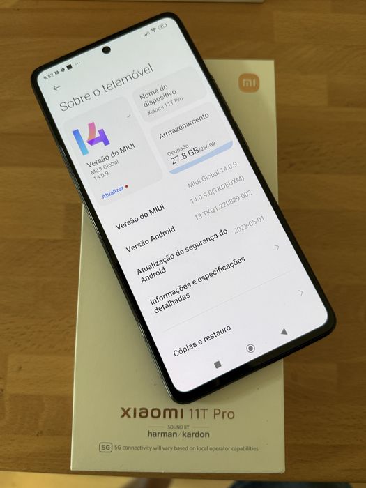 Xiaomi mi11t pro 8/256gb desbloqueado(ACEITO RETOMA)