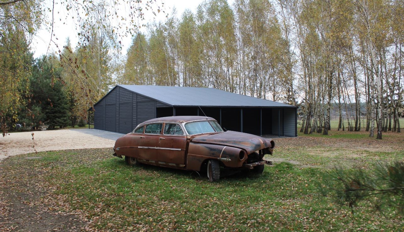Hala rolnicza garaż blaszany magazyn 20x8m (25x10 14x8 12x5 na wymiar)