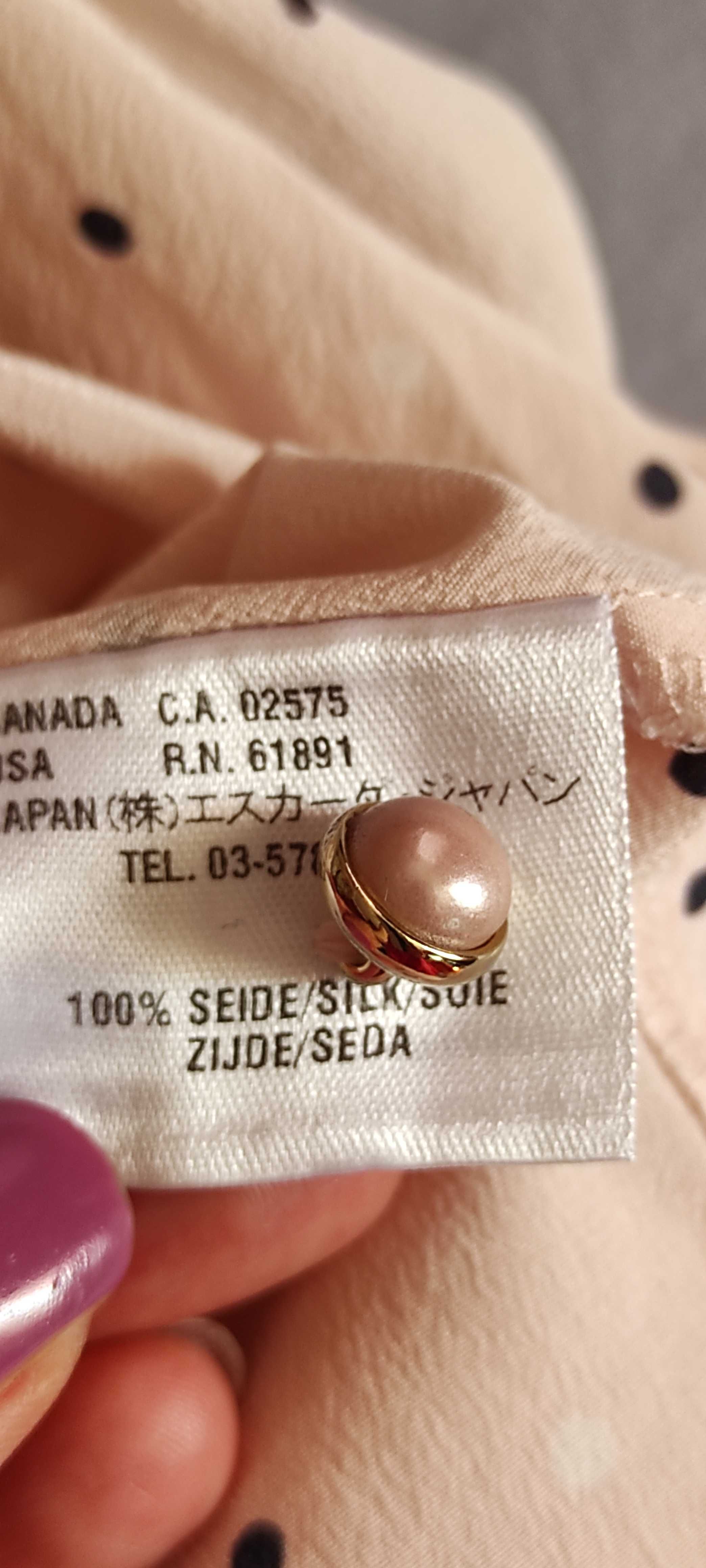 Блуза 100% шовк esсada, 40