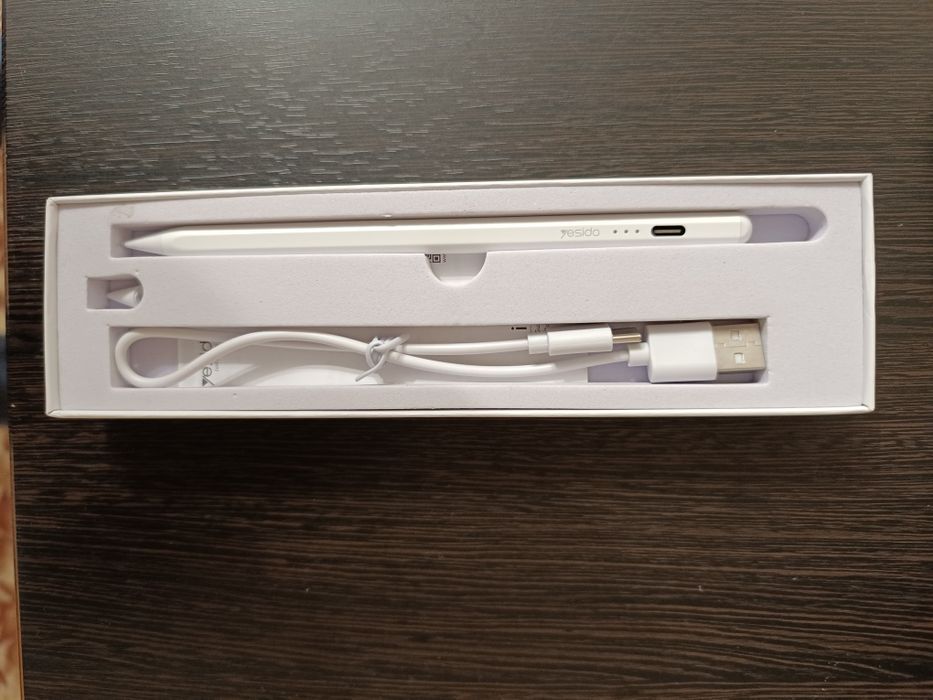 Стилус Yesido ST07 емкостный для iPad 2018-2023 (White)