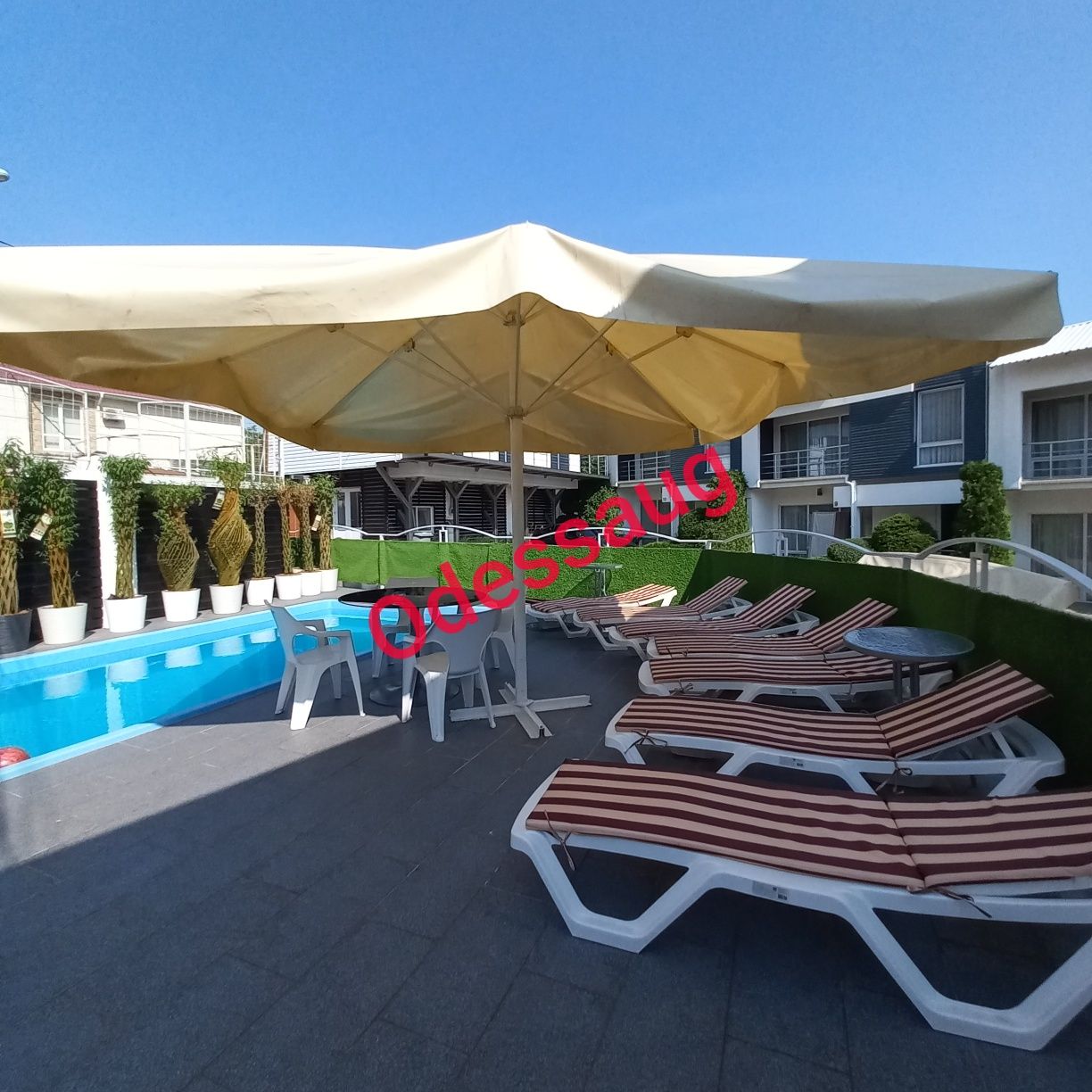 Сдам Посуточно Котедж у Моря , Бассейн 170м. Парковка, Охрана, Море 5