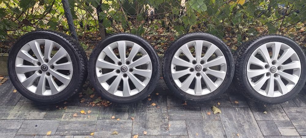 Alufelgi  17" 5x115 opel astra J 1.7cdti 2011r