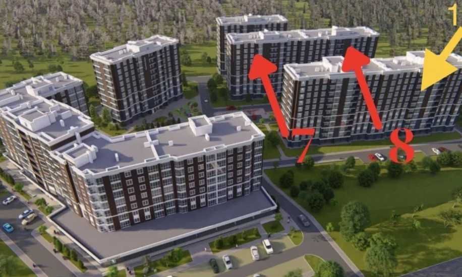 Продаж 1-кімнатної квартири в мікрорайоні Озерна!