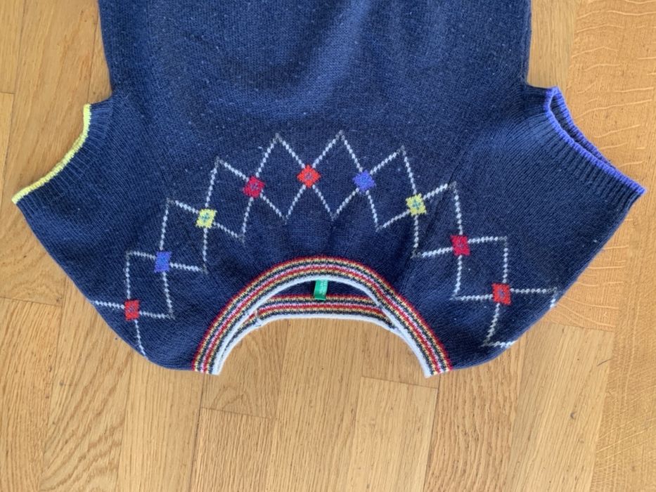 Vestido malha Benetton 11/12 anos