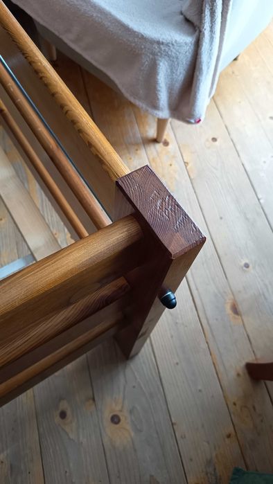 Łóżko drewniane do materaca 90x200cm