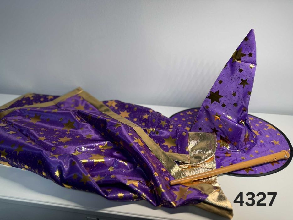 Strój czarnoksiężnika nowy dla dzieci (4327-9)