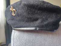 Beret ZHP z lilijką