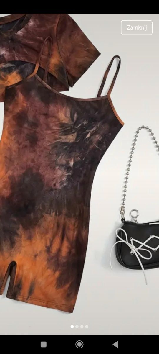 Kombinezon sportowy plus top