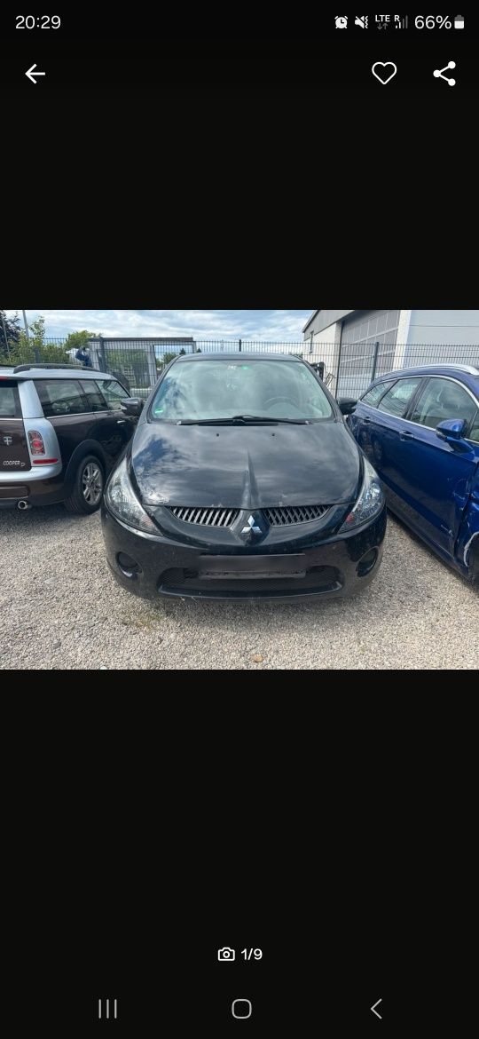 Mitsubishi Grandis 2.4 Benzyna Manual części,drzwi,maska itp