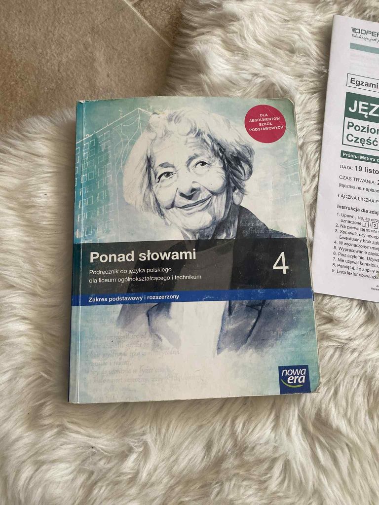 Ponad słowami 4 podręcznik do języka polskiego podstawowy i roz