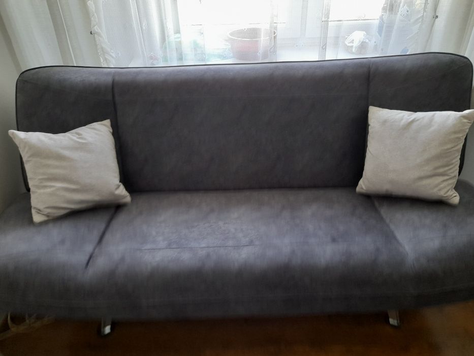 Sprzedam lozko kolor grafitowy