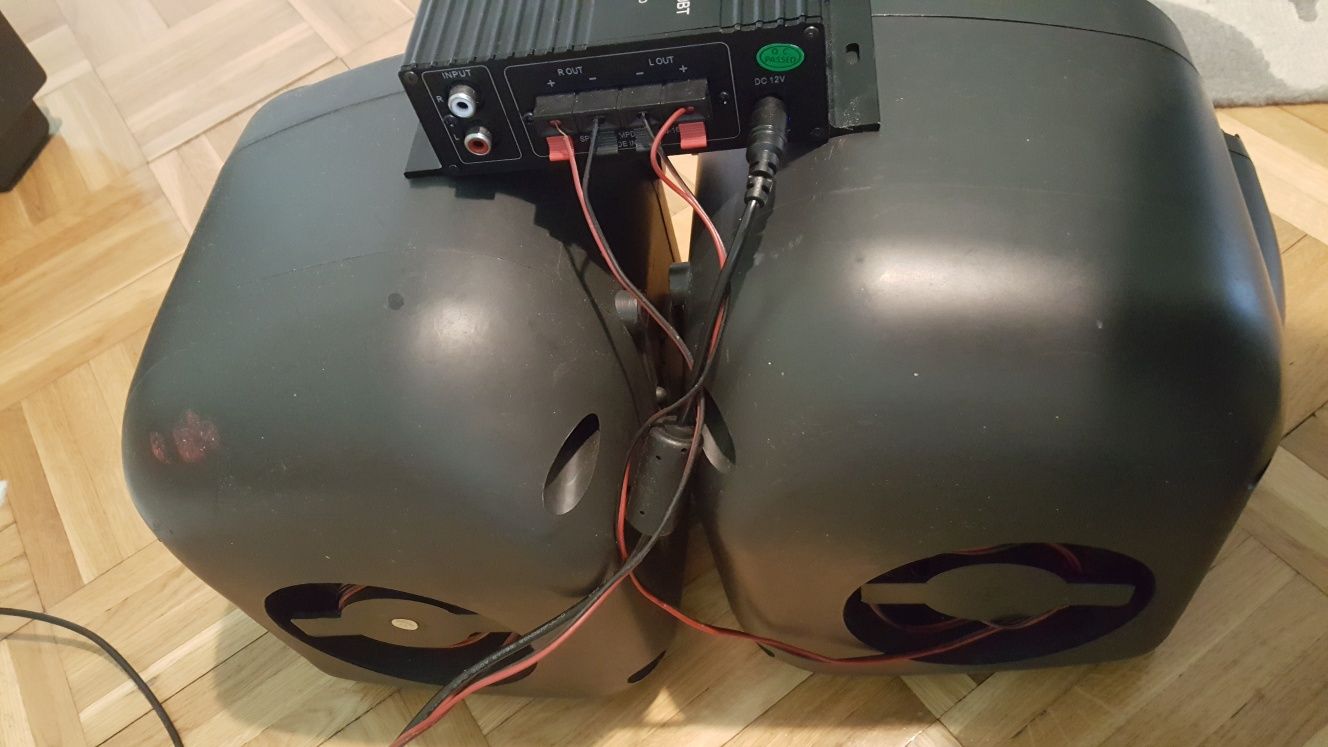 Kompletny zestaw wzmacniacz hi-fi bluetooth głośniki