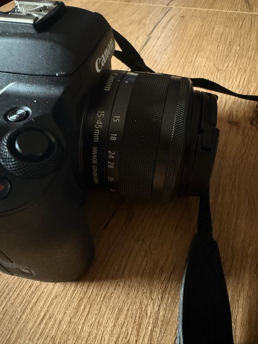 Aparat canon m50 +obiektyw + akcesoria + statyw