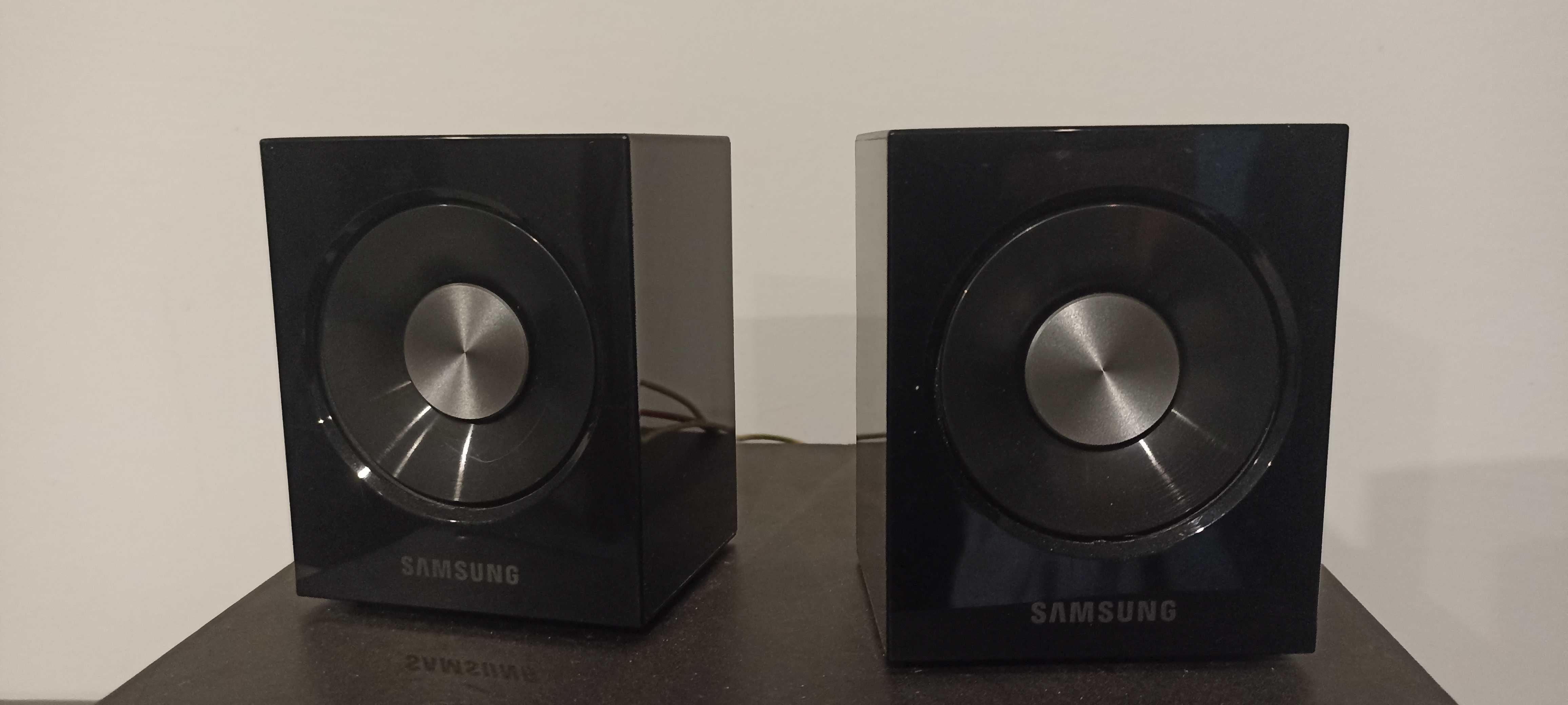 Colunas Samsung e subwoofer passivo