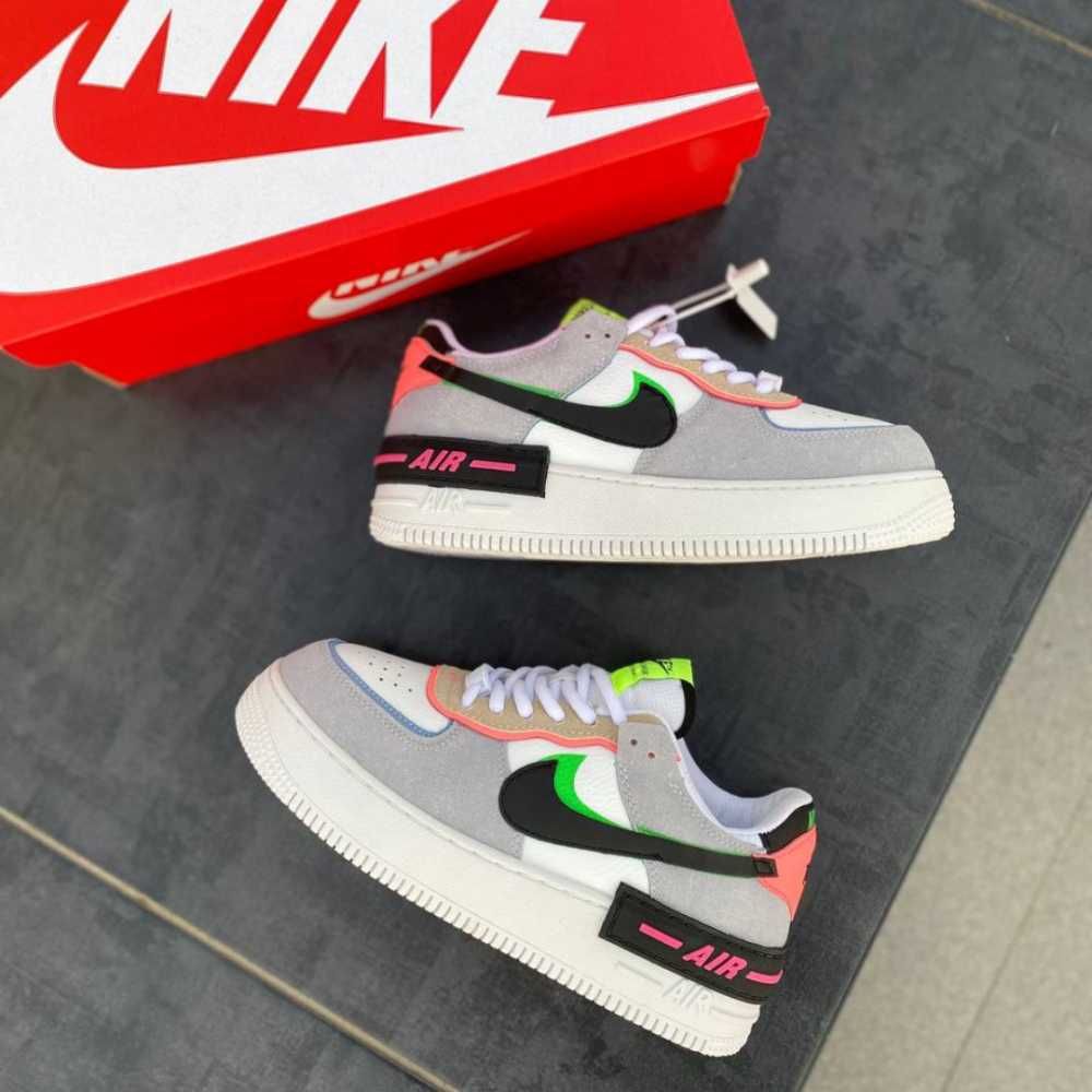 В наявності Кросівки Nike Air Force 1 Shadow Sunset Pulse AAA онлайн