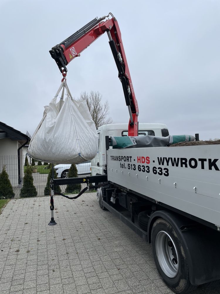 Transport mały HDS wywrotka  Szczecin i okolice oraz Niemcy