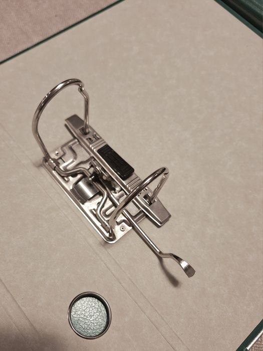 Segregatory 9 sztuk zielone różne grubości