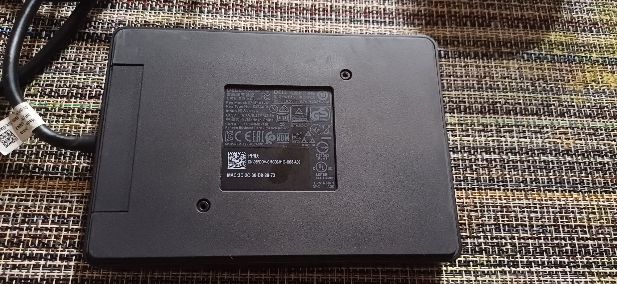 Stacją dokująca Dell WD-15 USB-C Okazja. Tylko do 1 Lipca!!!