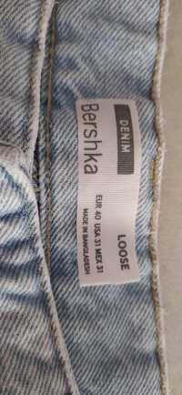 Bershka jeansy dżinsy