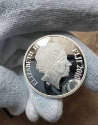 Срібна монета 1 $ Фіджі 2010, 999,0 проба