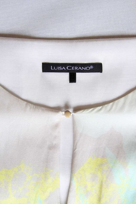 Sukienka Luisa Cerano kwiaty jedwab bawełna roz.S 36