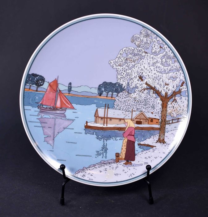 Talerz Dekoracyjny Villeroy & Boch Fischer in Winter 25cm