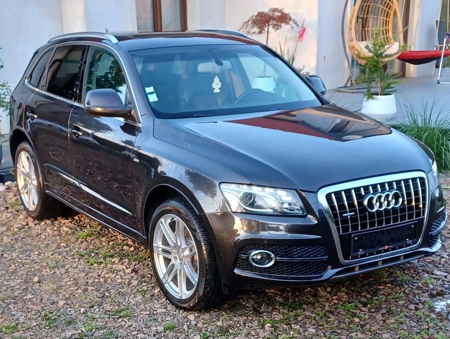 Audi Q5 Okazja 3.0 TDI S-line, AUT, Quattro bezwypadkowy niski przebieg ZAMIAN