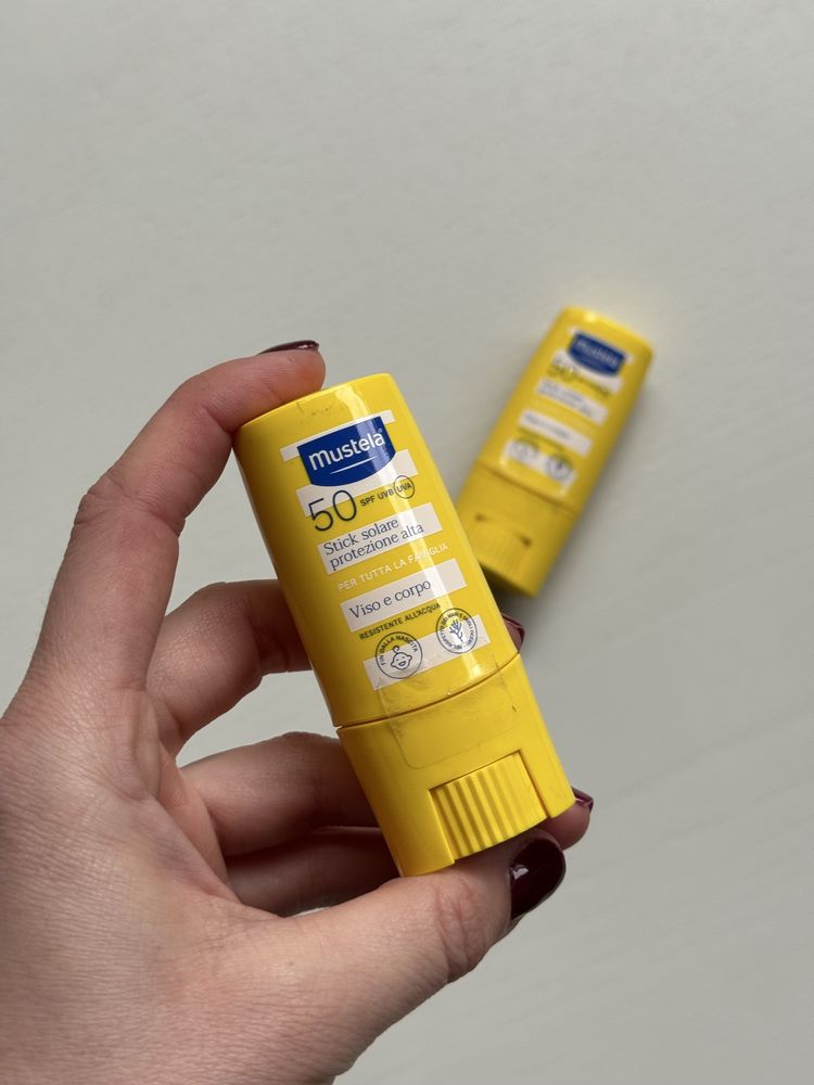Сонцезахисний стік stick mustela мустела spf