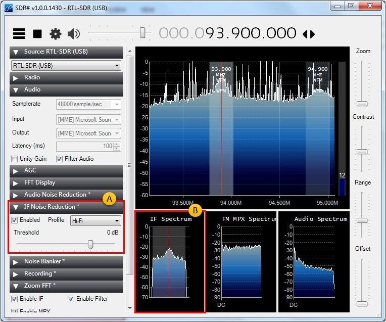 RTL SDR Радіоприймач 500кГц-1.7ГГц RTL2832U R860