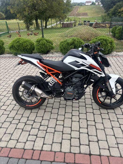 Ktm duke 125 kat A1 lub B
