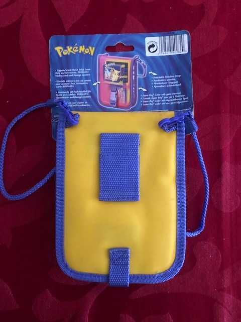 Pokémon Gameboy Color Bolsa Pikachu Modelo GB2 Nintendo NOVA Várias