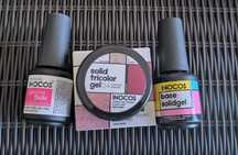 Verniz gel sólido + base e top coat INOCOS