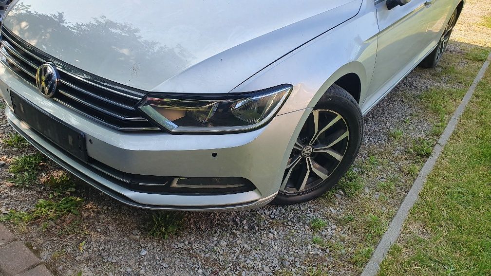 VW Passat B8 LA7W Maska Zderzak Błotnik Drzwi Klapa