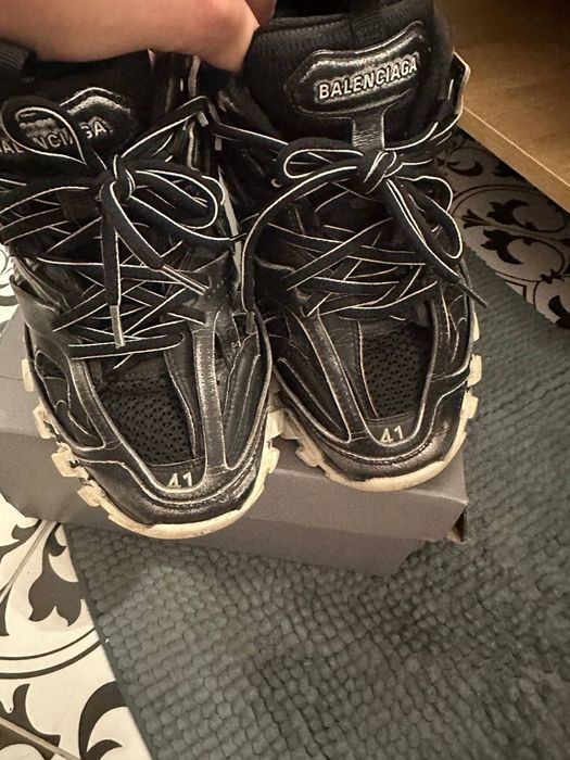 Кросівки Balenciaga Track Faded Raf Simons Amiri чорні 41 розміру
