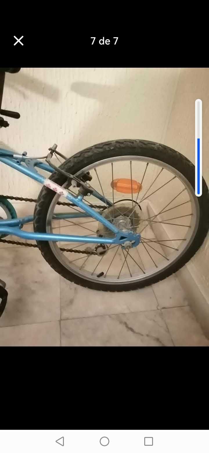 bicicleta de menina