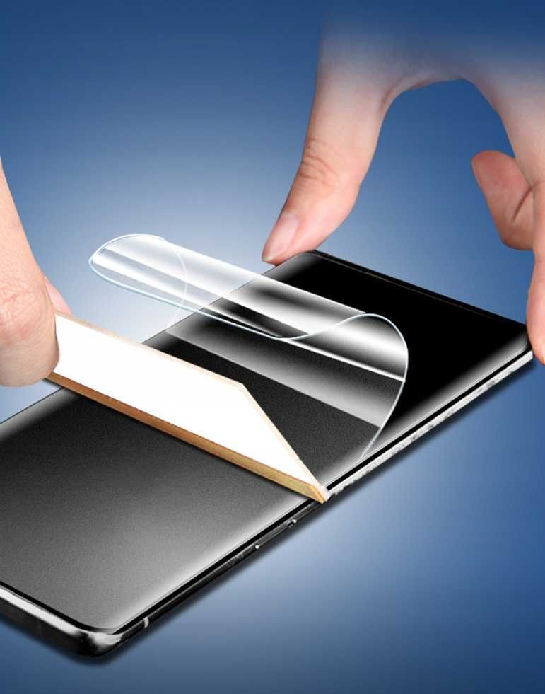 Szkło hybrydowe Folia Matowa iPhone 14 MAX PRO Plus Montaż Gratis Wawa