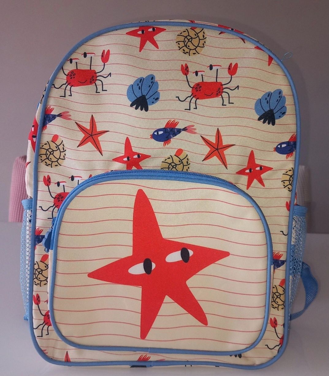 CONJUNTO ESCOLAR (Mochila+lancheira) - coleção Sea Star